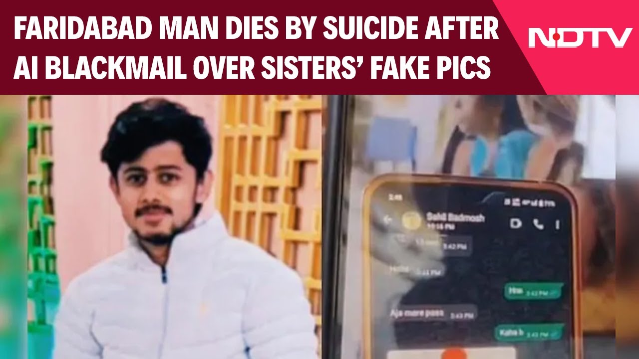 Faridabad Man Blackmailed With AI-Generated Pics Of 3 Sisters. He Dies By Suicide