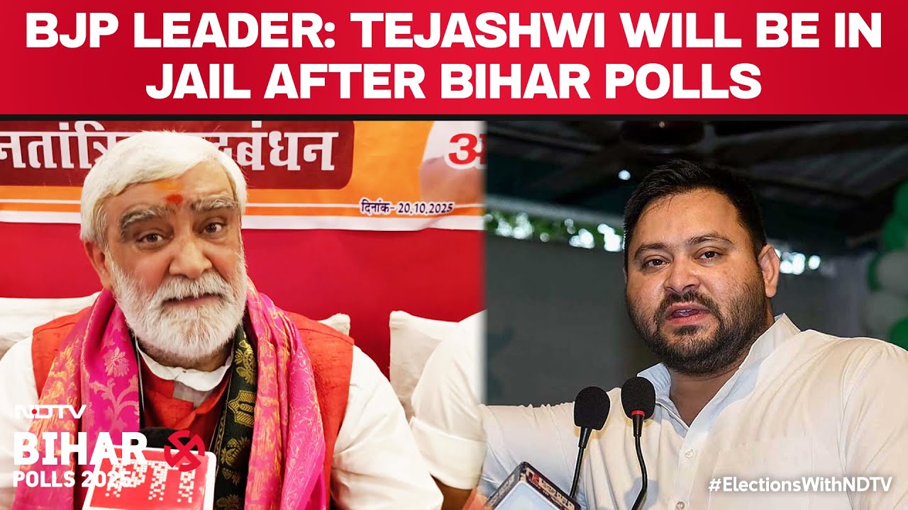 Bihar Elections Updates | BJP Leader Says Tejashwi Yadav Will Be 'Jailed' After Bihar Polls