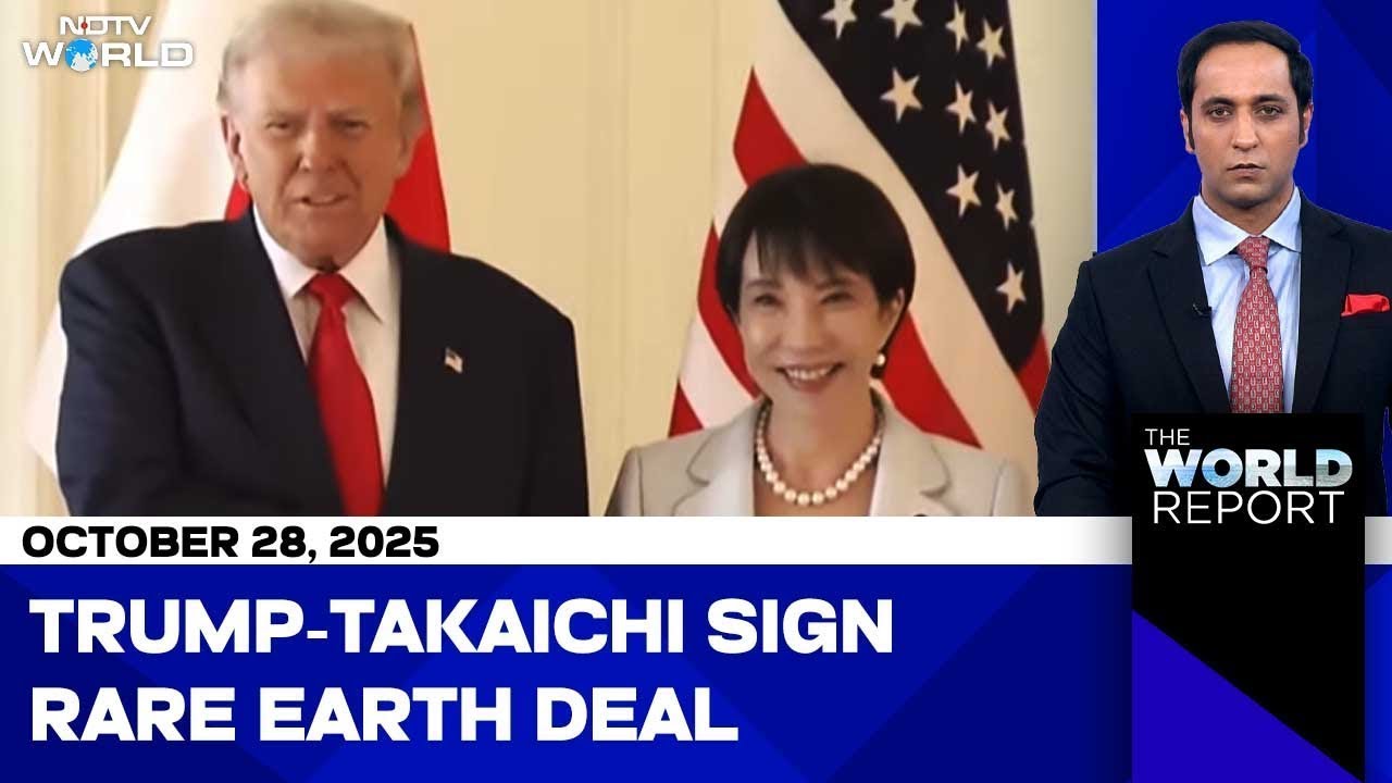 Trump In Tokyo | Trump Russia Sanctions | Amazon To Lay Off 30,000 Employees | NDTV World Trump In Tokyo | Trump Russia Sanctions | Amazon To Lay Off 30,000 Employees | NDTV World