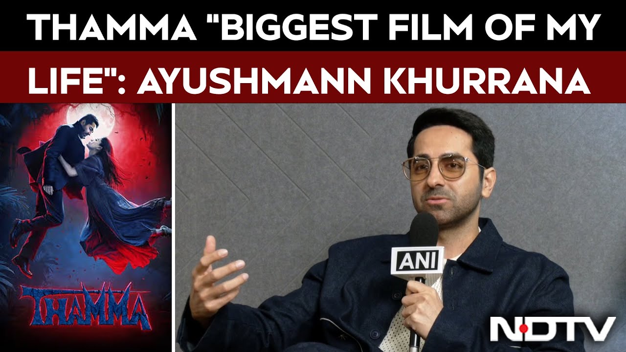 Ayushmann Khurrana Calls Thamma The &quot;Biggest Film&quot; Of His Career, Shares Update On His Next Projects