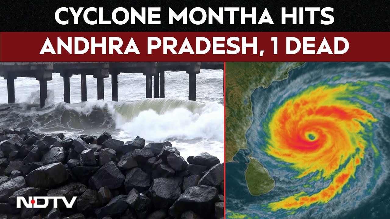 Cyclone Montha Landfall | Landfall Kills One, Injures Two In Andhra Pradesh