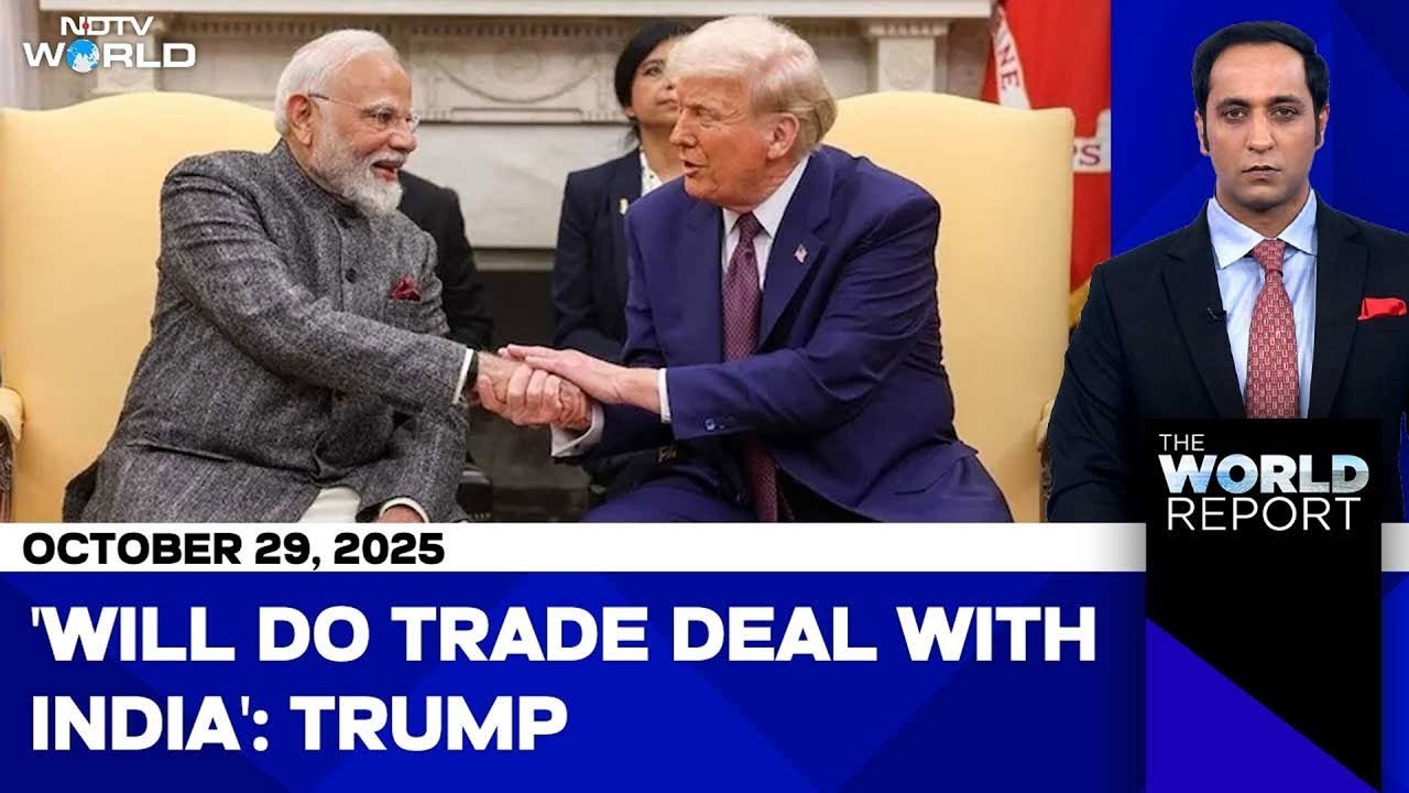 Trump Signals Trade Deal With India Imminent; Hurrican Melissa Pummels Jamaica; Israel Strikes Gaza