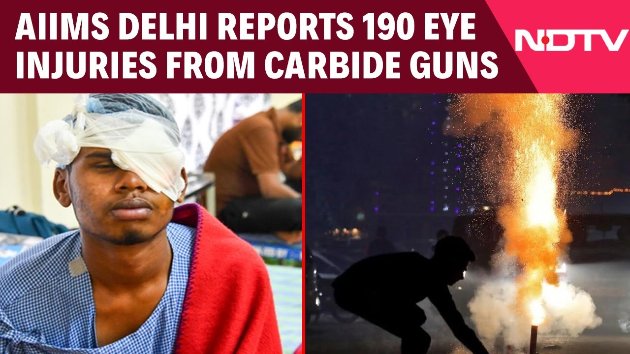 Docs Seek Ban On Carbide Guns, AIIMS-Delhi Gets Eye Injury Cases For First Time Docs Seek Ban On Carbide Guns, AIIMS-Delhi Gets Eye Injury Cases For First Time