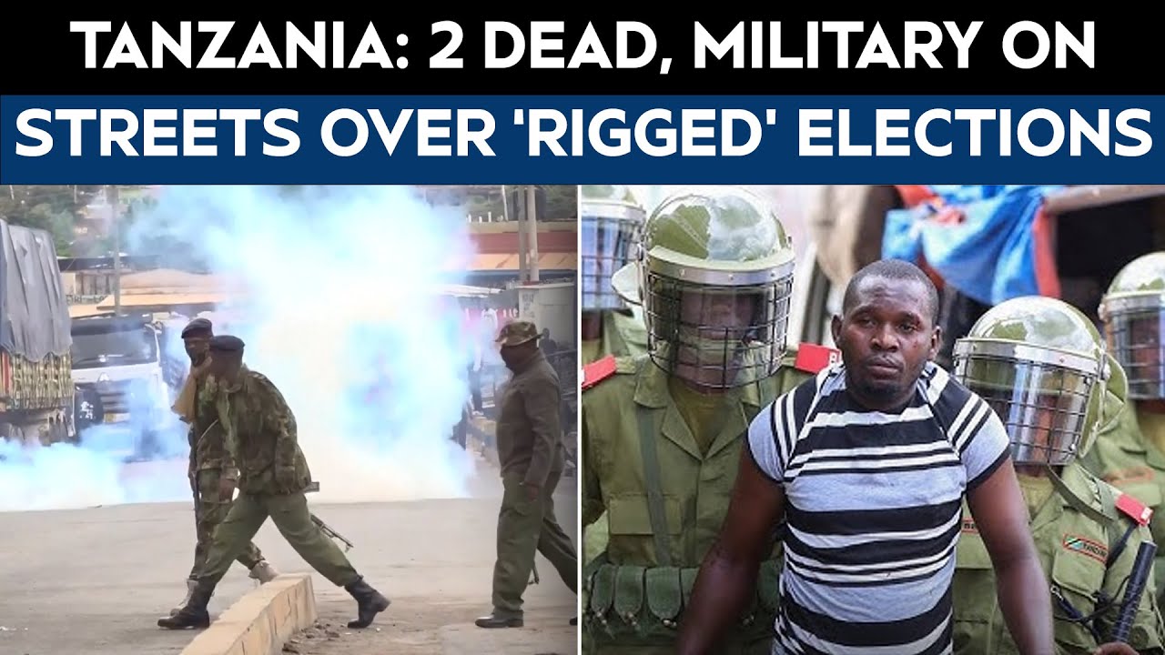 Tanzania Election 2025 | Protests In Tanzania Spread After Disputed Election, Military On Streets Tanzania Election 2025 | Protests In Tanzania Spread After Disputed Election, Military On Streets