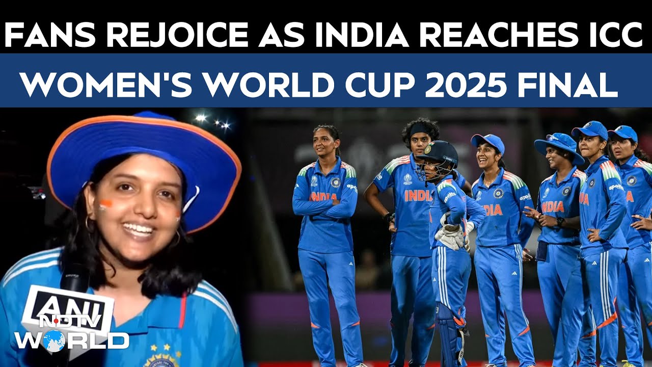 India Vs Australia | Fans Celebrate As India Reaches ICC Women’s World Cup 2025 Final