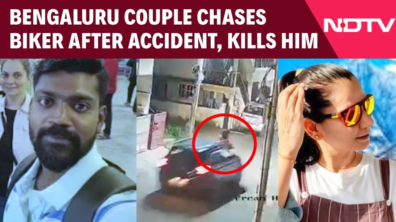 Bengaluru Road Rage | Couple Chases Biker For 2Km After Minor Accident, Kills Him Bengaluru Road Rage | Couple Chases Biker For 2Km After Minor Accident, Kills Him