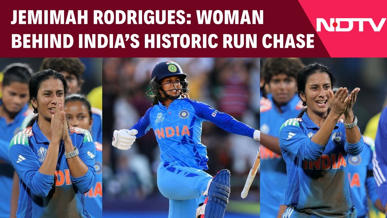 Jemimah Rodrigues | Jemimah Rodrigues: The Woman Behind Indias Historic Run Chase Against Australia