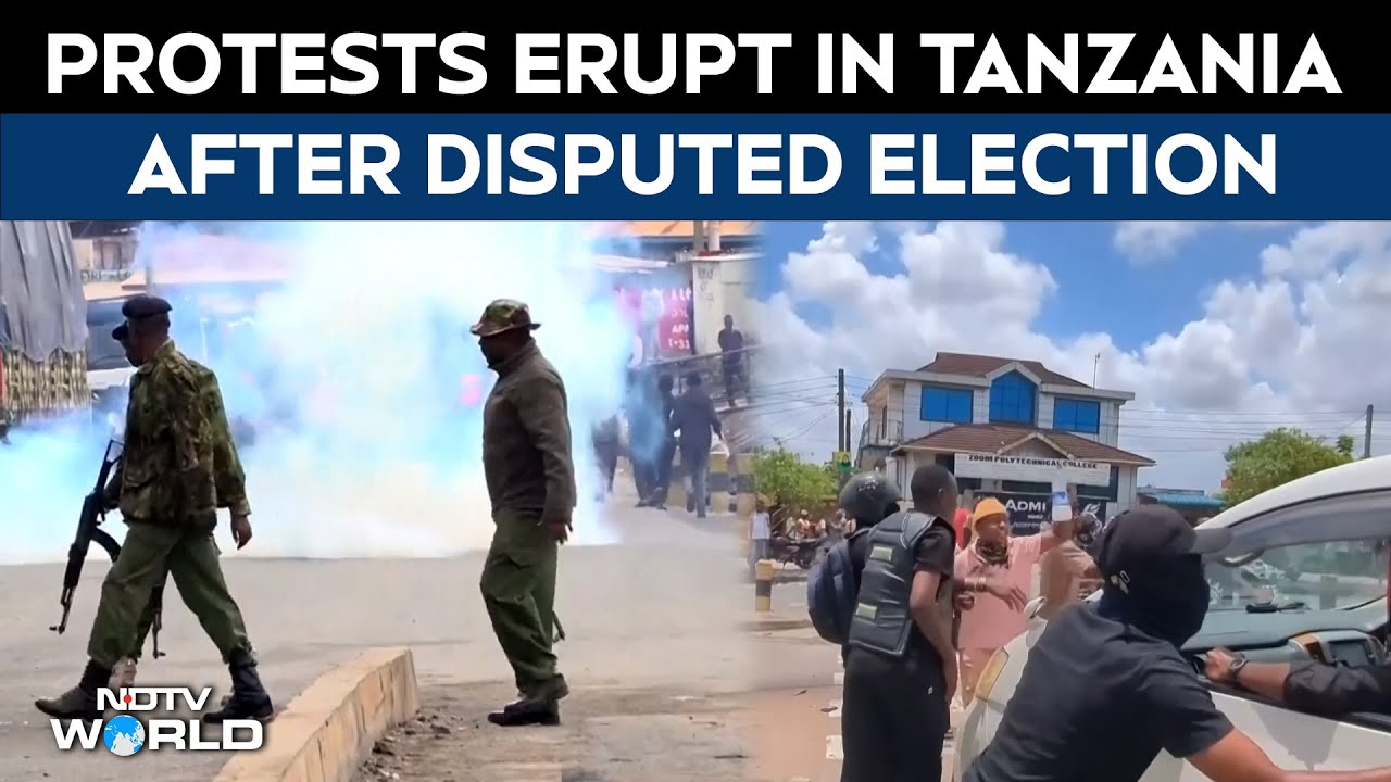Tanzania Election 2025 | Protests Erupt In Tanzania After Disputed Election, Military Deployed