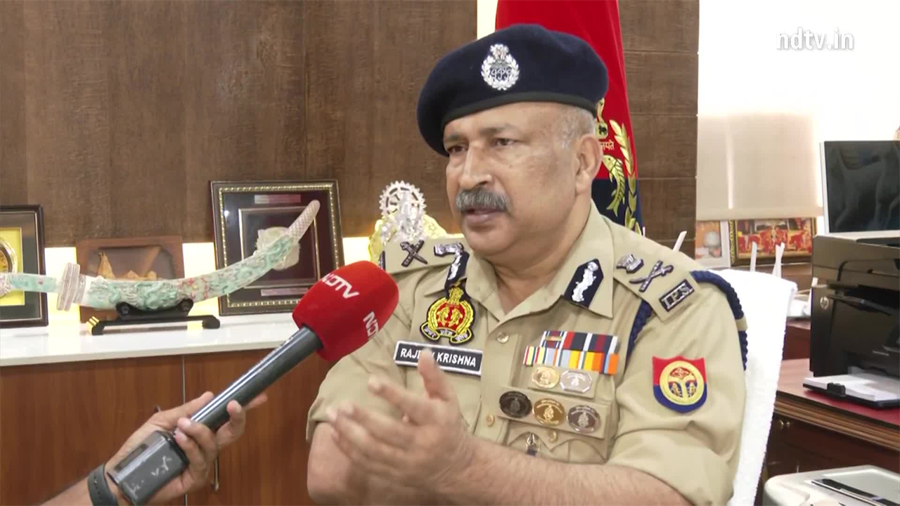 UP में एनकाउंटर और त्योहारों की तैयारियों पर डीजीपी राजीव कृष्ण ने एनडीटीवी से की बात