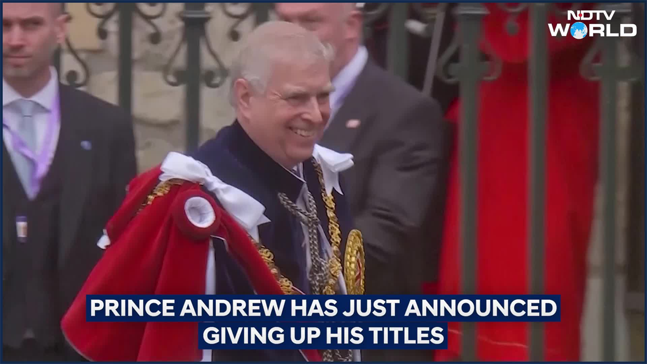Prince Andrew | Prince Andrew Gives Up Royal Titles Ahead Of The Launch Of Virginia Giuffre's Memoir