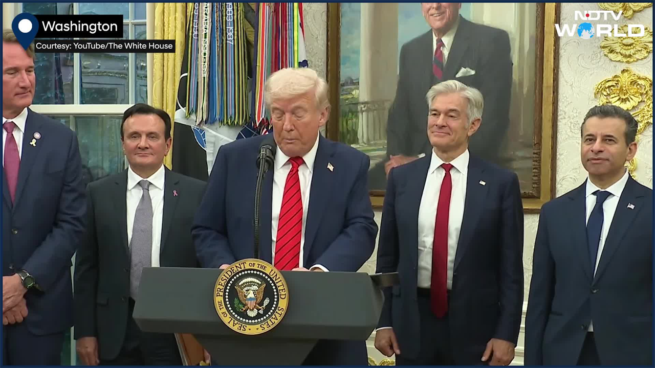 US President Trump On Gaza Ceasefire, Tariffs, Nobel Peace Prize And ICE