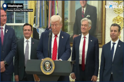 US President Trump On Gaza Ceasefire, Tariffs, Nobel Peace Prize And ICE US President Trump On Gaza Ceasefire, Tariffs, Nobel Peace Prize And ICE