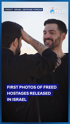 First Photos Published Of Freed Hostages Released By The IDF