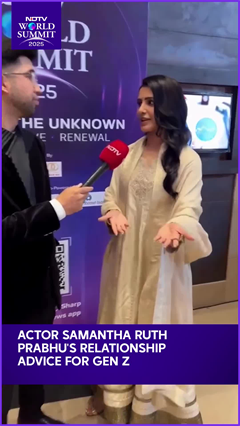 Video: Samantha Ruth Prabhu's Relationship Advice For Gen Z Is Worth Your Attention