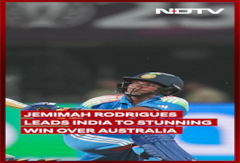 Jemimah Rodrigues | India Beats Australia, Chase 339, Enter Women World Cup Final Jemimah Rodrigues | India Beats Australia, Chase 339, Enter Women World Cup Final