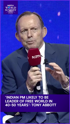 Video: 'Indian PM Likely To Be Leader Of Free World In 40-50 Years': Tony Abbott