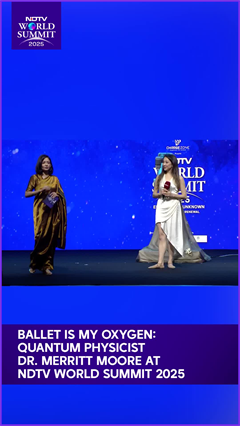 Video: Ballet Is My Oxygen: Quantum Physicist Dr Merritt Moore Speaks At NDTV World Summit 2025