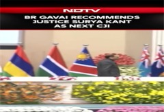 BR Gavai Recommends Justice Surya Kant As Next CJI To Union Law Ministry BR Gavai Recommends Justice Surya Kant As Next CJI To Union Law Ministry