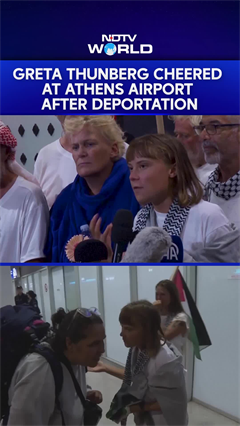 Video: '‘There’s a Genocide Going On': Greta Thunberg Slams Global Leaders for Failure to Prevent War