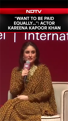Video: Actor Kareena Kapoor Khan Opens Up On Pay Parity Between Male & Female Actors