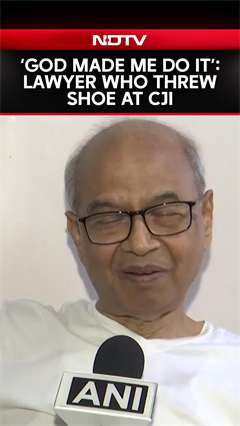 Supreme Court Judge News | 'No Remorse, God Made Me To Do It,' Says Lawyer Who Attacked CJI Supreme Court Judge News | 'No Remorse, God Made Me To Do It,' Says Lawyer Who Attacked CJI