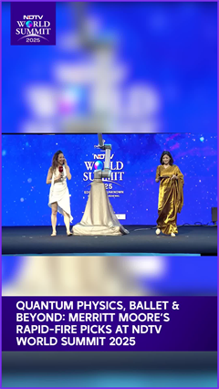 Quantum Physics, Ballet & Beyond: Merritt Moore’s Rapid-fire Picks At NDTV World Summit 2025