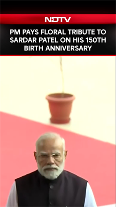 National Unity Day | PM Modi Pays Floral Tribute To Sardar Patel On His 150th Birth Anniversary National Unity Day | PM Modi Pays Floral Tribute To Sardar Patel On His 150th Birth Anniversary