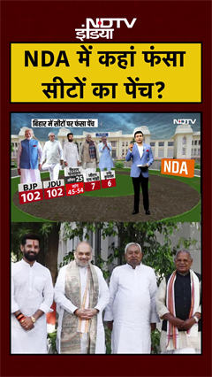 NDA में Seat Sharing पर कहां फंसा पेंच? | Bihar Elections | Syed Suhail #Shorts