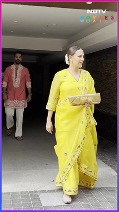 Neha Dhupia Celebrates Diwali By Sharing Sweets With Paparazzi Neha Dhupia Celebrates Diwali By Sharing Sweets With Paparazzi