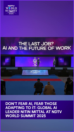 Video: 'Not AI, Worry About Fellow Co-Workers Who Are Adapting': Global AI Leader At NDTV World Summit 2025