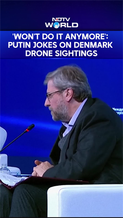 'I Won't Do It Anymore': Putin Mocks EU Claims Of Russian 'Drone Incursions'