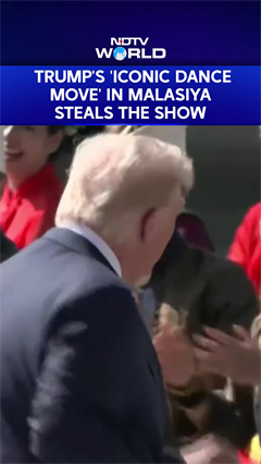 Donald Trump's 'Iconic Dance Move' In Malasiya Steals The Show