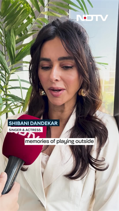 Video: Bachpan Manao x NDTV: Actress & Singer Shibani Dandekar's Message For Parents