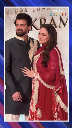 Video: Sonakshi Sinha, Zaheer Iqbal Add Glamour To Vikram Phadnis' 35th Anniversary Runway Night