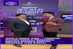 "Drink Responsibly...": Prasanna Mohile, National Head, Pernod Ricard India At NDTV World Summit "Drink Responsibly...": Prasanna Mohile, National Head, Pernod Ricard India At NDTV World Summit