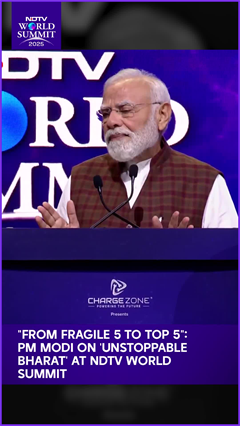 PM Modi Speech | "From Fragile 5 To Top 5": PM Modi On 'Unstoppable Bharat' At NDTV World Summi PM Modi Speech | "From Fragile 5 To Top 5": PM Modi On 'Unstoppable Bharat' At NDTV World Summi