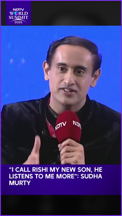 Video: “I Call Rishi My New Son, He Listens To Me More”: Sudha Murty
