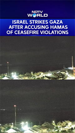 Israel Strikes Gaza | Gaza Says 30 Killed In Israeli Strikes On Netanyahu's Order Israel Strikes Gaza | Gaza Says 30 Killed In Israeli Strikes On Netanyahu's Order