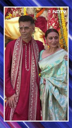 Video: Durga Puja 2025: Karan Johar And Rani Mukerji's Festive Style