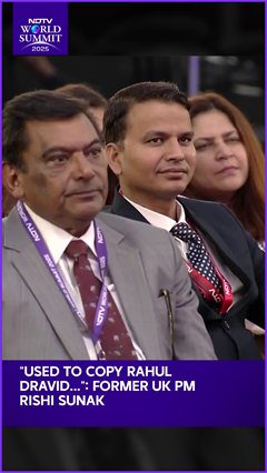 Video: 'Tried Copying Rahul Dravid's Technique': Rishi Sunak To NDTV On Love For Cricket