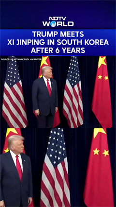 Trump Meets Xi Jinping, Shakes Hands, Says Xi Is A 'Very Tough Negotiator' Trump Meets Xi Jinping, Shakes Hands, Says Xi Is A 'Very Tough Negotiator'