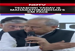 Tejashwi Yadav Named Mahagathbandhan CM Face For Bihar Polls Tejashwi Yadav Named Mahagathbandhan CM Face For Bihar Polls