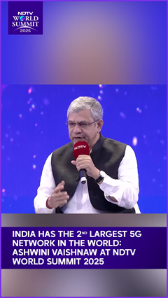 Video: India Has The 2nd Largest 5G Network In The World: Ashwini Vaishnaw At NDTV World Summit