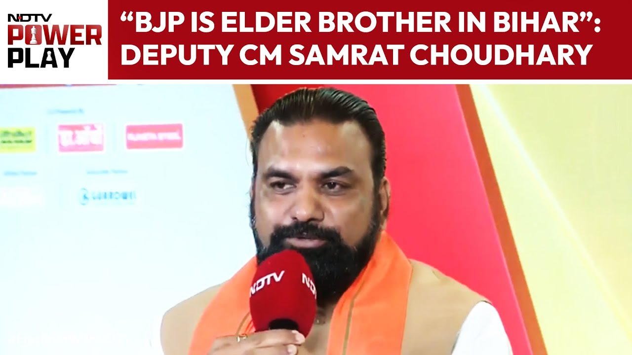 BJP Is Elder Brother In Bihar, Says Deputy Chief Minister Samrat Choudhary