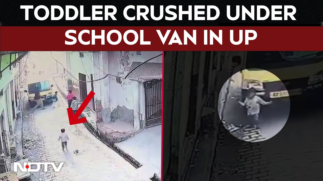 UP Accident News | Toddler Crushed Under School Van In UP's Muzaffarnagar, Driver Arrested