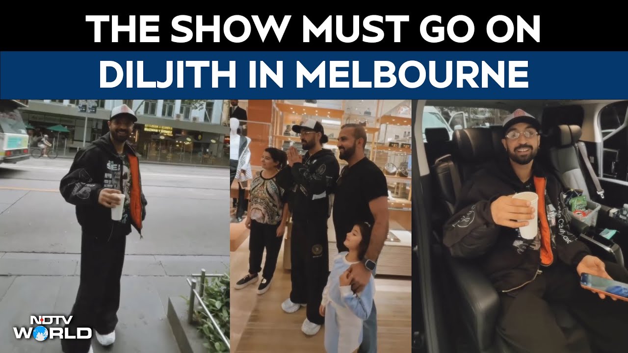 Diljit Dosanjh Spotted In Melbourne For Aura 2025 Concert Amid Pro-Khalistan Threats