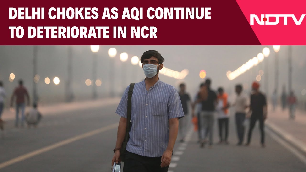 Delhi NCR AQI | Delhi Chokes As AQI Continue To Deteriorate In NCR As Winter Approaches