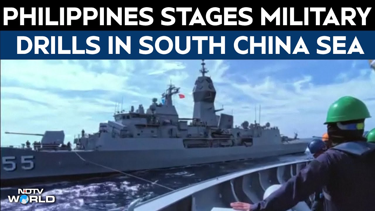 Philippines Stages Naval And Air Drills With US, Australia And New Zealand In South China Sea