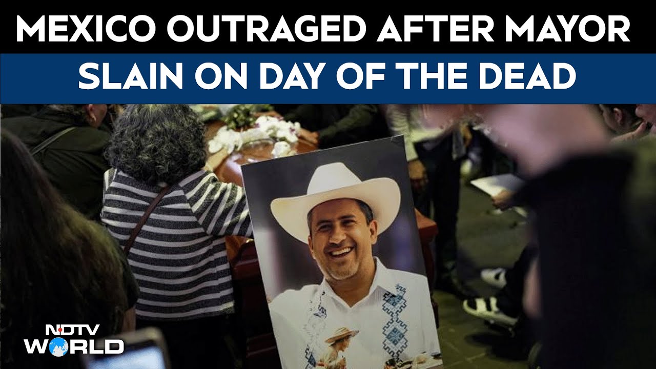 Mexico News | Grief & Anger In Mexico After Mayor Is Slain During Day Of The Dead