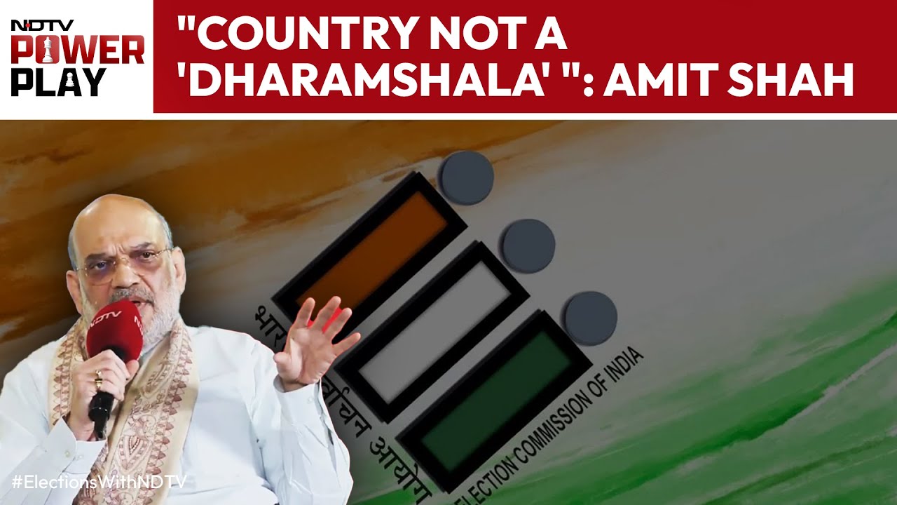 Amit Shah NDTV Interview | "Country Not A 'Dharamshala'": Amit Shah On Voter List Revision